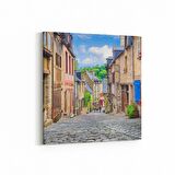 Olla 18566K Yapı Görseli Kare Kanvas Tablo (Ölçü: 25X25)