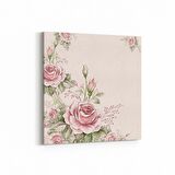 Olla 17823K Yağlı Boya Görseli Kare Kanvas Tablo (Ölçü: 25X25)