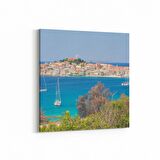 Olla 17932K Yapı Görseli Kare Kanvas Tablo (Ölçü: 25X25)