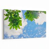 Olla 10891Y Ağaç Görseli Yatay Kanvas Tablo (Ölçü: 90X60)