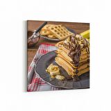 Olla 15139K Gıda Görseli Kare Kanvas Tablo (Ölçü: 25X25)