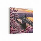 Olla 13986K Doğa / Manzara Görseli Kare Kanvas Tablo (Ölçü: 100X100)