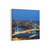 Olla 17998K Yapı Görseli Kare Kanvas Tablo (Ölçü: 25X25)