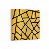 Olla 10315K Abstract Görsel Kare Kanvas Tablo (Ölçü: 100X100)