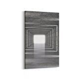Olla 10435D Abstract Tünel Görsel Dikey Kanvas Tablo (Ölçü: 80X120)