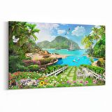 Olla 13634Y Doğa / Manzara Görseli Yatay Kanvas Tablo (Ölçü: 90X60)