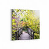 Olla 13276K Doğa / Manzara Görseli Kare Kanvas Tablo (Ölçü: 25X25)