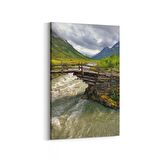 Olla 13519D Doğa / Manzara Görseli Dikey Kanvas Tablo (Ölçü: 40X60)