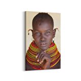 Olla 16856D Model / Manken Görseli Dikey Kanvas Tablo (Ölçü: 100X150)