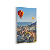 Olla 14152DD Doğa / Manzara Görseli Dikey Dar Kanvas Tablo (Ölçü: 40X80)