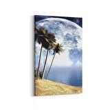 Olla 13392D Doğa / Manzara Görseli Dikey Kanvas Tablo (Ölçü: 100X150)