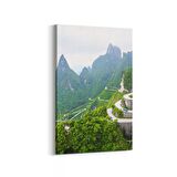 Olla 13278D Doğa / Manzara Görseli Dikey Kanvas Tablo (Ölçü: 60X90)