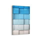 Olla 10056D Abstract 3 Boyut Görsel Dikey Kanvas Tablo (Ölçü: 60X90)