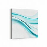 Olla 10179K Abstract Görsel Kare Kanvas Tablo (Ölçü: 30X30)