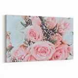 Olla 11602Y Çiçek Görseli Yatay Kanvas Tablo (Ölçü: 30X20)