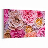 Olla 11625Y Çiçek Görseli Yatay Kanvas Tablo (Ölçü: 120X80)