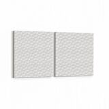 Olla 14943K2Y Geometrik Desen Görseli Kare 2'li Yatay Kanvas Tablo (Ölçü: 65X30)