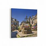 Olla 18432K4 Yapı Görseli Kare 4'lü Kanvas Tablo (Ölçü: 125X125)