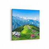 Olla 13194K Doğa / Manzara Görseli Kare Kanvas Tablo (Ölçü: 60X60)