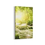 Olla 13563DD Doğa / Manzara Görseli Dikey Dar Kanvas Tablo (Ölçü: 40X80)