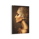 Olla 17031D Model / Manken Görseli Dikey Kanvas Tablo (Ölçü: 20X30)