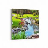 Olla 13403K Doğa / Manzara Görseli Kare Kanvas Tablo (Ölçü: 100X100)