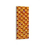 Olla 10014DI Abstract 3 Boyut Görsel Dikey İnce Kanvas Tablo (Ölçü: 40X120)