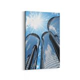 Olla 19004D Yapı Görseli Dikey Kanvas Tablo (Ölçü: 60X90)