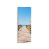 Olla 14214DI Doğa / Manzara Görseli Dikey İnce Kanvas Tablo (Ölçü: 30X90)