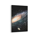 Olla 17607D Uzay Görseli Dikey Kanvas Tablo (Ölçü: 60X90)