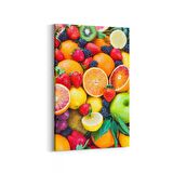 Olla 15133D Gıda Görseli Dikey Kanvas Tablo (Ölçü: 50X75)