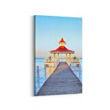 Olla 18657D Yapı Görseli Dikey Kanvas Tablo (Ölçü: 20X30)