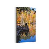 Olla 13589DD Doğa / Manzara Görseli Dikey Dar Kanvas Tablo (Ölçü: 60X120)