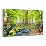 Olla 13633Y Doğa / Manzara Görseli Yatay Kanvas Tablo (Ölçü: 90X60)