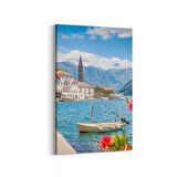 Olla 17961D Yapı Görseli Dikey Kanvas Tablo (Ölçü: 100X150)