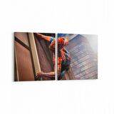 Olla 12807K2Y Çocuk Odası Görseli 2'li Yatay Kanvas Tablo (Ölçü: 65X30)