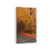 Olla 14302DD Doğa / Manzara Görseli Dikey Dar Kanvas Tablo (Ölçü: 40X80)