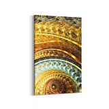 Olla 10206D Abstract Görsel Dikey Kanvas Tablo (Ölçü: 60X90)