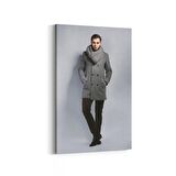 Olla 16870D Model / Manken Görseli Dikey Kanvas Tablo (Ölçü: 70X105)