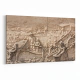 Olla 16265Y Heykel / Sanat Görseli Yatay Kanvas Tablo (Ölçü: 60X40)
