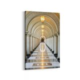 Olla 18808D Yapı Görseli Dikey Kanvas Tablo (Ölçü: 70X105)