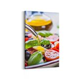 Olla 15149D Gıda Görseli Dikey Kanvas Tablo (Ölçü: 100X150)