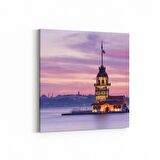 Olla 18187K Yapı Görseli Kare Kanvas Tablo (Ölçü: 25X25)