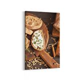 Olla 15046D Gıda Görseli Dikey Kanvas Tablo (Ölçü: 60X90)