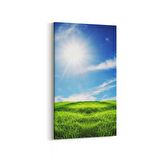 Olla 14626DD Doğa / Manzara Görseli Dikey Dar Kanvas Tablo (Ölçü: 60X120)