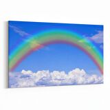 Olla 15684Y Gökyüzü Bulut Görseli  Yatay Kanvas Tablo (Ölçü: 45X30)