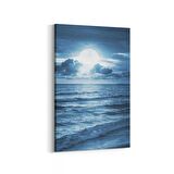 Olla 14823D Gece Gökyüzü Görseli Dikey Kanvas Tablo (Ölçü: 70X105)