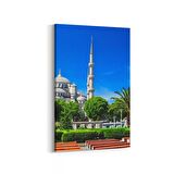 Olla 18385D Yapı Görseli Dikey Kanvas Tablo (Ölçü: 70X105)