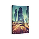 Olla 18361D Yapı Görseli Dikey Kanvas Tablo (Ölçü: 100X150)