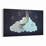 Olla 12818Y Çocuk Odası Görseli Yatay Kanvas Tablo (Ölçü: 70X50)